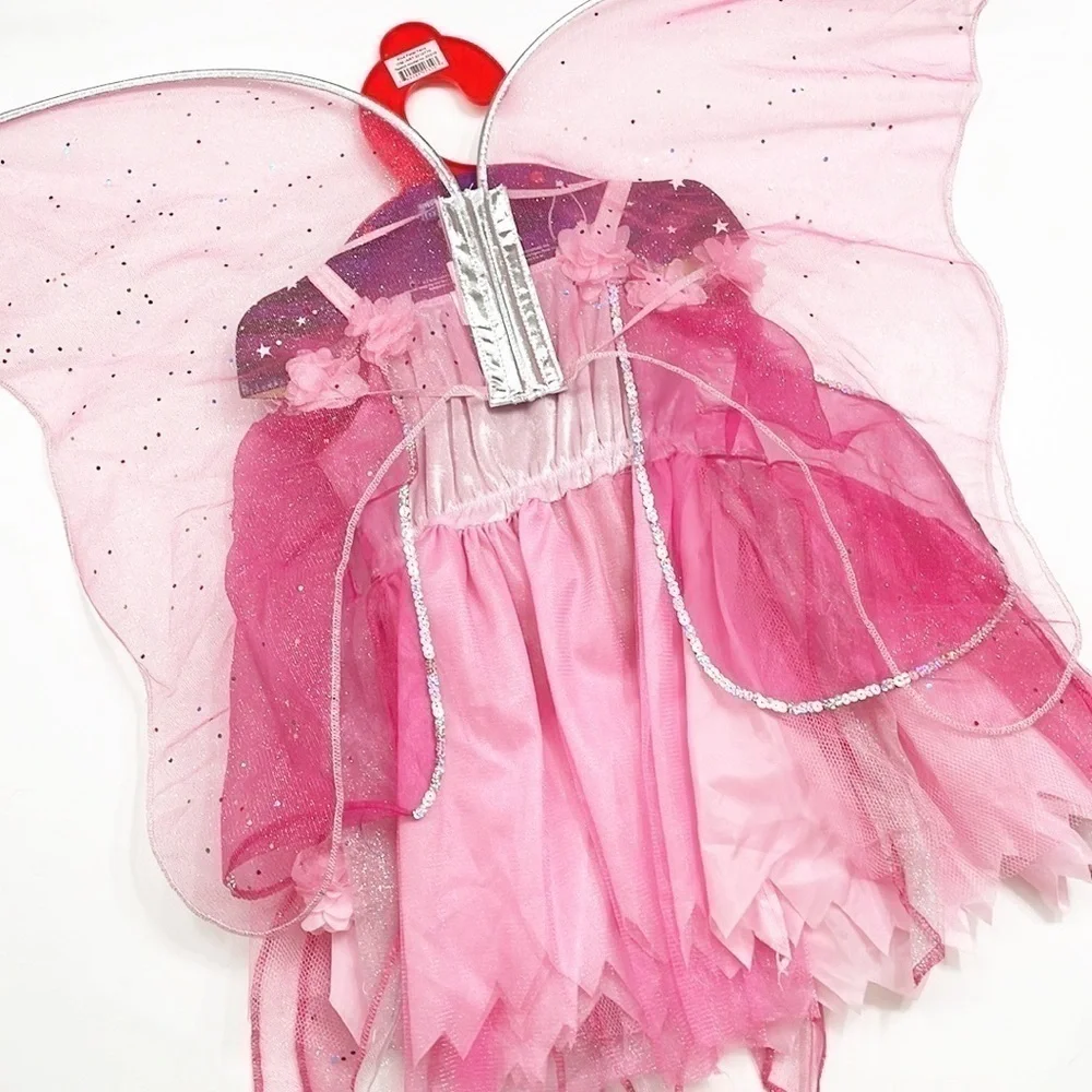 NEW Teetot Adventure Factory Pink Fairy Kids Costume